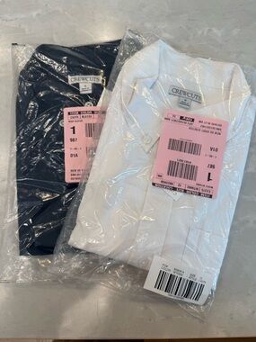 J. Crew Crewcuts Boys' Button-Down Shirt Set — White + Black